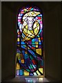 Stained glass window at St Sidwell