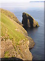 Stac Shuardal in the late evening sun