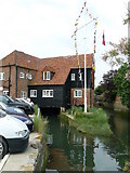SU8003 : Mill Building at Bosham Quay by Peter Trimming