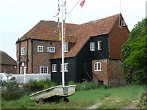 SU8003 : Mill Building at Bosham Quay by Peter Trimming