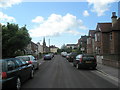 Looking down Peel Road