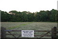 Hay field, Mill Lane