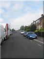 Looking westwards along Harleston Road