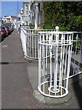 C8540 : Spiralling railings, Portrush by Kenneth  Allen