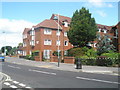 Looking from Stone Lane into Stoke Road