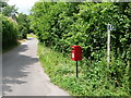ST8506 : Bryanston: postbox № DT11 157, New Road by Chris Downer