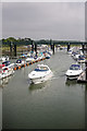 Navigable part of River Hamble north of Bursledon Bridge