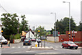 Looking south along Salisbury Road (A345), Amesbury