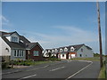 Modern housing estate at Rhydwyn