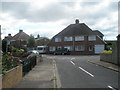 Looking down Ingledene Close and out into Bury Crescent