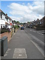 Looking eastwards along Bury Close