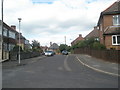 Looking westwards along Bury Close