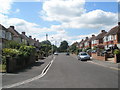 Looking southwards down Bury Close