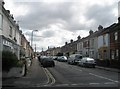 Looking eastwards along Sydney Road