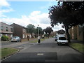 Cyclist in Chilworth Grove