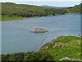 NC1633 : Broch in Loch Ardbhair by Russel Wills
