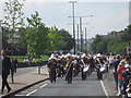 Tri-Service Celebration Parade on Dock Road, Chatham