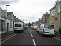 Looking westwards along Harding Road