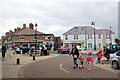 Seahouses town centre looking west to Main Street