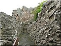 NT9953 : Berwick castle walls by James Allan