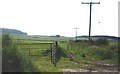 A farm track beyond Nether Ashentilly