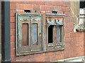 Old stamp machines, Dame Alice Street, Bedford