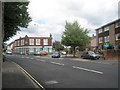 Looking from Brockhurst Road to The Artillery Arms