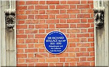 J2664 : Wallace plaque, Lisburn by Albert Bridge