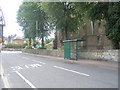 Bus shelter outside St Thomas in Elson Road