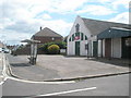 Bus stop outside St Thomas Church Hall in Elson Road