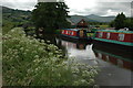 Narrow boats on the Monmouthshire and Brecon Canal