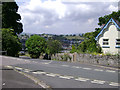 The top of Powderham Road, Wolborough Hill, Newton Abbot