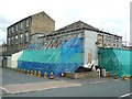 After the fire, Gooder Lane / Laura Street, Rastrick