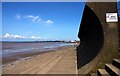 The sea wall at Burnham-On-Sea