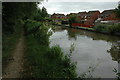 Houses beside the Oxford Canal