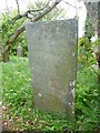 Memorial stone, St Gennys