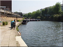 TQ2682 : Regent's Canal Towpath by Lisson Grove by David Hawgood
