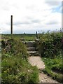 Stone stile on Bosullow Common