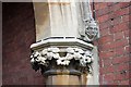 Stonework,  Beauchamp Community clock tower