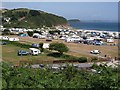 Caravan and camping park, Pentewan