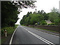 The A68 heading south at Edgerston