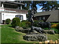 Shepherd statue at the showground