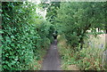 Footpath entering Powder Mills