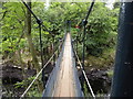 NY9027 : Wynch bridge by malcolm tebbit