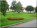 NZ2822 : Aycliffe Village Green by peter robinson