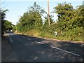 Part of the B1064 as it approaches Rodbridge Hill