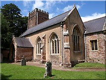 ST1322 : All Saints church, Nynehead by Derek Harper