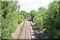 Railway Track Near Leatherhead, Surrey