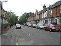 Looking northwards up College Road