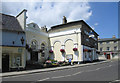 The main street in Saxmundham